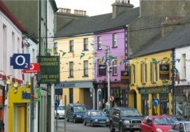 Carrick-on-Shannon, a small town with a big hen population